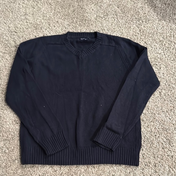 Boys Gap navy v-neck Sweater - Picture 1 of 2